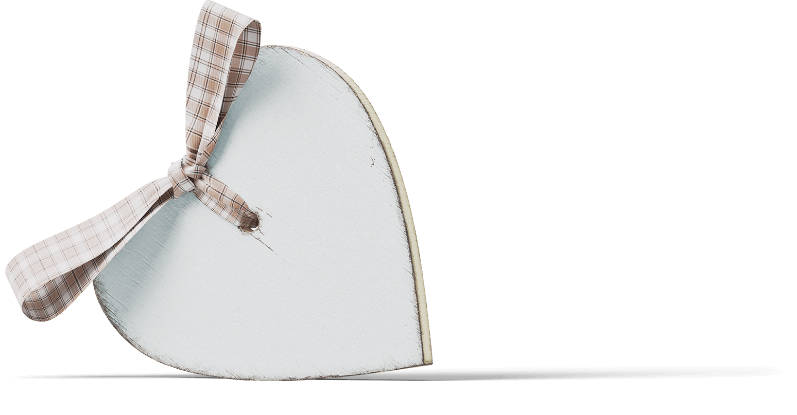 Imagem Decoração Coração - Amorada Cabanas