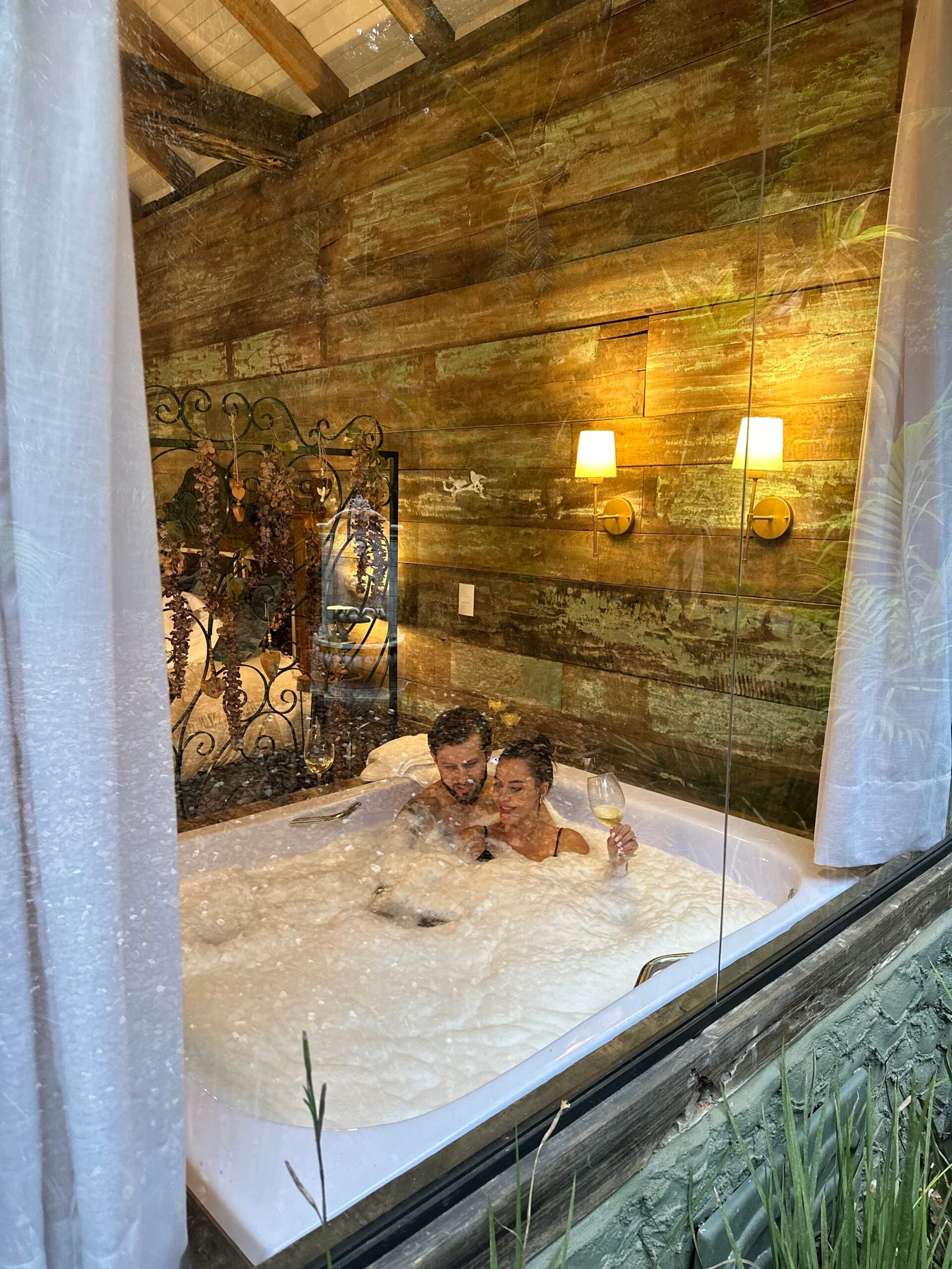 Banheira da Cabana Toscana